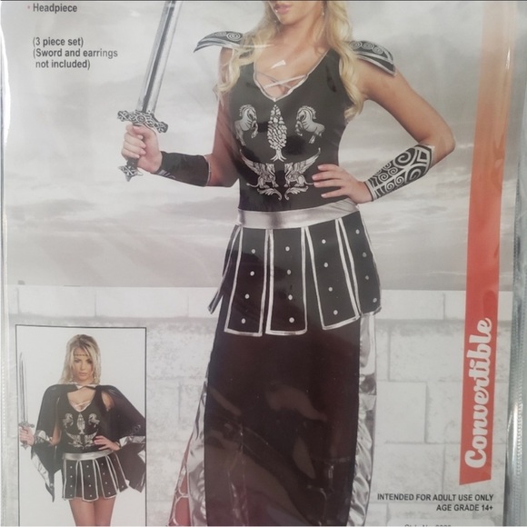 Glorious Gladiator by Dream Girl Halloween Costume - Picture 3 of 5